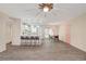 A bright and open-concept living room showcases the kitchen and dining areas at 2212 Kirk Ave, Las Vegas, NV 89101