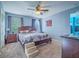 Spacious Primary bedroom with a king-size bed and ample storage at 4590 Lime Straight Dr, Las Vegas, NV 89115