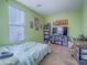 Bedroom with a double bed, TV, and workspace at 4590 Lime Straight Dr, Las Vegas, NV 89115