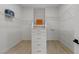 Spacious walk-in closet with shelves, drawers, and ample storage space at 17 Winding Rd, Henderson, NV 89052