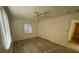 Spacious bedroom with ceiling fan and hardwood floors at 132 W Victory Rd, Henderson, NV 89015