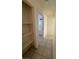 Hallway with tile flooring and linen closet at 132 W Victory Rd, Henderson, NV 89015