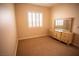 Bedroom with dresser and carpeted floor at 9408 Forest Edge Ave, Las Vegas, NV 89149