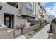 Modern home exterior with private patio and walkway at 651 Sentinel Spire St, Las Vegas, NV 89138