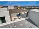 Spacious rooftop deck with pergola and comfortable seating area at 651 Sentinel Spire St, Las Vegas, NV 89138