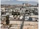 Aerial view of the cityscape, showing a mix of residential and commercial buildings at 200 W Sahara Ave # 1609, Las Vegas, NV 89102