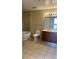 Full bathroom with bathtub, toilet and vanity at 200 W Sahara Ave # 1609, Las Vegas, NV 89102