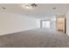Spacious basement with sliding glass door access at 4327 Melrose Abbey Pl, Las Vegas, NV 89141