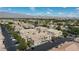 Aerial view of community and surrounding area at 5855 Valley Dr # 1028, North Las Vegas, NV 89031