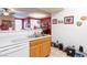 Kitchen features double sink, dishwasher, and breakfast bar at 5855 Valley Dr # 1028, North Las Vegas, NV 89031
