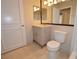 Bathroom with vanity, toilet, and bathtub at 270 E Flamingo Rd # 107, Las Vegas, NV 89169