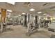 Fitness center with various weight machines and free weights at 270 E Flamingo Rd # 107, Las Vegas, NV 89169