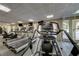 Well-equipped gym featuring treadmills, elliptical machines, and weight training equipment at 270 E Flamingo Rd # 107, Las Vegas, NV 89169