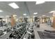 A well-lit gym with a rack of dumbbells and other exercise equipment at 270 E Flamingo Rd # 107, Las Vegas, NV 89169