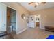 Spacious bedroom features an ensuite bathroom and walk in closet at 1430 Red Rock Dr, Pahrump, NV 89048