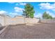 Spacious backyard awaiting your creative landscape design ideas to personalize the space at 10568 Salmon Leap St, Las Vegas, NV 89183