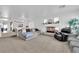 Spacious living room with fireplace and comfortable seating, perfect for Gathering gatherings at 10568 Salmon Leap St, Las Vegas, NV 89183