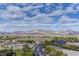 Panoramic aerial view showcasing surrounding landscape and mountains at 9101 Alta Dr # 902, Las Vegas, NV 89145