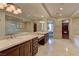 Elegant bathroom with double vanity and soaking tub at 9101 Alta Dr # 902, Las Vegas, NV 89145