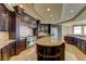 Modern kitchen with granite countertops and custom cabinetry at 9101 Alta Dr # 902, Las Vegas, NV 89145