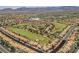 Aerial view of community near a golf course at 2424 Ping Dr, Henderson, NV 89074