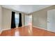 Spacious bedroom with hardwood floors and neutral walls at 2300 E Silverado Ranch Blvd # 1094, Las Vegas, NV 89183