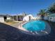 Private pool in backyard, perfect for relaxation and entertaining in a serene environment at 1828 Hassett Ave, Las Vegas, NV 89104