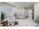 Luxurious bathroom with a freestanding tub and glass-enclosed shower at 8620 Grove Mill Ct, Las Vegas, NV 89139