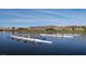 Group of people rowing in the lake within a Primary-planned community offering scenic views at 45 Moltrasio Ln, Henderson, NV 89011