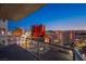 Enjoy the panoramic views of Las Vegas from this balcony overlooking hotels and casinos at 2700 Las Vegas Blvd # 2702, Las Vegas, NV 89109