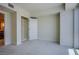 Neutral bedroom with carpet flooring, a closet, and a sunny window at 2700 Las Vegas Blvd # 2702, Las Vegas, NV 89109
