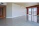 Spacious living room with tile floors and large windows offering city views at 2700 Las Vegas Blvd # 2702, Las Vegas, NV 89109