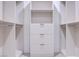 Spacious closet featuring custom shelving and drawers for optimal storage and organization solutions at 8780 Haven St, Las Vegas, NV 89123