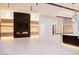 Contemporary living room with a fireplace, custom built-ins, and an open layout at 8780 Haven St, Las Vegas, NV 89123