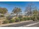Community tennis courts are fenced and ready for residents to enjoy at 5701 Pearldrop Ave, Las Vegas, NV 89107