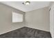 Spacious bedroom with carpet flooring and window coverings at 10914 Fintry Hills St, Las Vegas, NV 89141