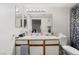 Clean bathroom with vanity, toilet and shower at 2300 E Silverado Ranch Blvd # 1165, Las Vegas, NV 89183