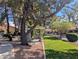 Relaxing patio area with pergola and seating at 2851 S Valley View Blvd # 1119, Las Vegas, NV 89102