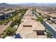 Aerial view of a beautiful desert neighborhood, with mountain views at 2804 Josephine Dr, Henderson, NV 89044