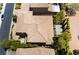 An aerial view looking down on the house shows the tile roof at 2804 Josephine Dr, Henderson, NV 89044