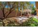Backyard featuring a built-in grill and a stylish pergola with patio at 2804 Josephine Dr, Henderson, NV 89044