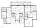 Detailed floor plan illustrating the layout of the home with dimensions and room labels at 6615 Whispering Sands Dr, Las Vegas, NV 89131