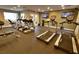 Well-equipped fitness center featuring treadmills, elliptical machines, and weightlifting equipment for residents' convenience at 4200 S Valley View Blvd # 1077, Las Vegas, NV 89103