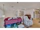 Bright open loft space with hardwood floors, comfortable seating, and plenty of natural light at 10105 Shore Pine Ave, Las Vegas, NV 89129
