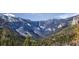 Scenic mountain view with snow-capped peaks and lush forest at 7108 Silver Palace St, Las Vegas, NV 89131