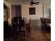 Bright dining area with a chandelier and tile flooring at 4369 Greenhill Dr, Las Vegas, NV 89121