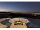 Stunning city views from a luxurious pool and firepit area at 1228 Stellar Rim Ct, Henderson, NV 89012