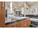 Bathroom boasting a marble vanity and soaking tub at 1228 Stellar Rim Ct, Henderson, NV 89012