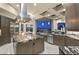 Modern kitchen boasting granite countertops and high-end stainless steel appliances at 1228 Stellar Rim Ct, Henderson, NV 89012