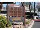 Lakeside community sign, adorned with elegant script, directing residents and visitors to management and Restaurant Americana at 3125 N Buffalo Dr # 1089, Las Vegas, NV 89128